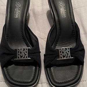 COPY - Brighton “Isabel” Black Sandals W7